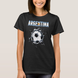 Camiseta Fãs de Futebol da Argentina - Futebol Argentino em