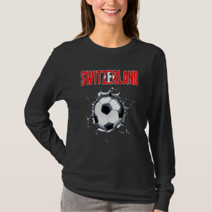 Camiseta Fãs de Futebol da Suíça - Futebol Suíço na Cracke