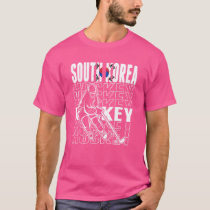 Camiseta Fãs de Hóquei no Gelo da Coreia do Sul