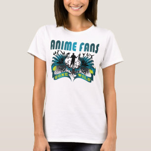 Camiseta Fãs do Anime idos selvagens
