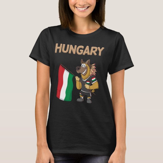 Camiseta Fãs Húngaros Cachorros Húngaros (Frente)