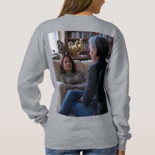 Camiseta Fascinação Com Patos mulheres camisola cinza costa