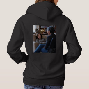 Camiseta Fascinação Com Patos mulheres capuz preto camisola