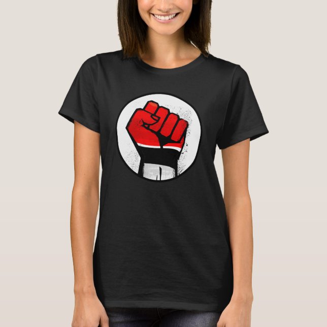 CAMISETA FASCISMO RESISTENTE (Frente)