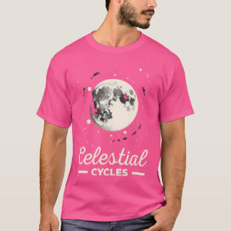 Camiseta Fase da Lua Cheia Astrônomo Lunar Eclipse Lunar As