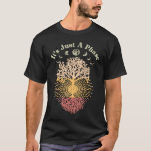 Camiseta Fase da Lua dizendo que é apenas um retrato de fas
