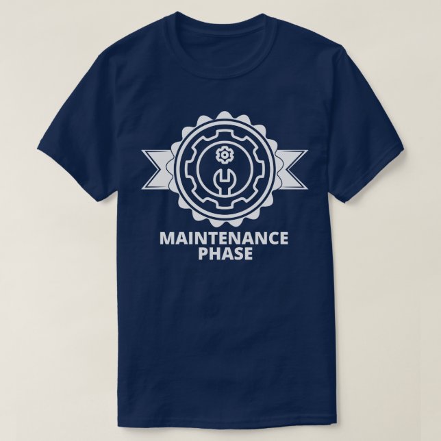 Camiseta Fase de Manutenção 3 (Frente do Design)
