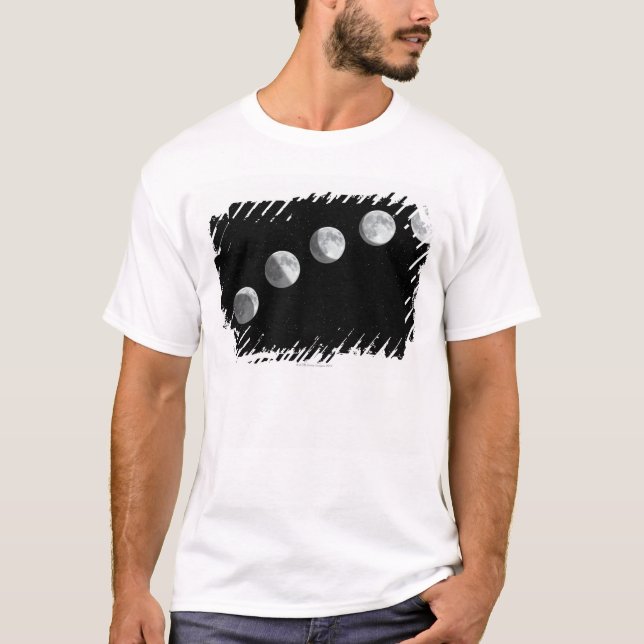Camiseta Fases da lua (Frente)