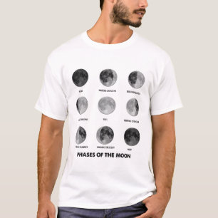 Camiseta Fases da Lua