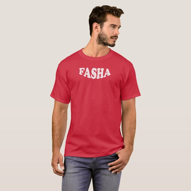 Camiseta Fasha - dia dos pais (Frente Completa)