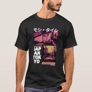 Camiseta Fashio do Gráfico Estético Retroativo de Streetwea