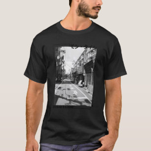 Camiseta Fashio do Gráfico Estético Retroativo de Streetwea