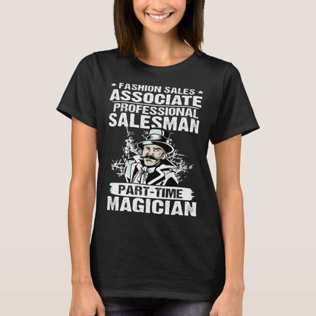 Camiseta Fashion Sales Associate Professional Part Time Mag (Frente)