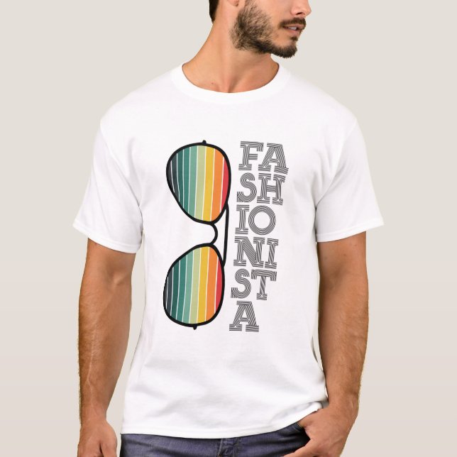 Camiseta Fashionista, Lâmpada (Frente)