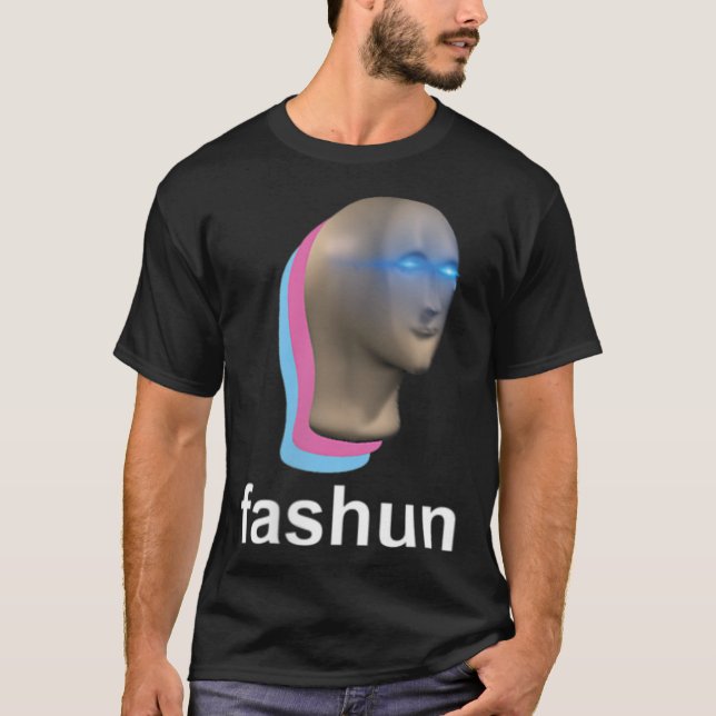 Camiseta Fashun Meme Man (Frente)