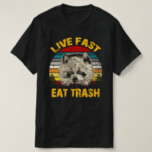 Camiseta fast-eat lixo
