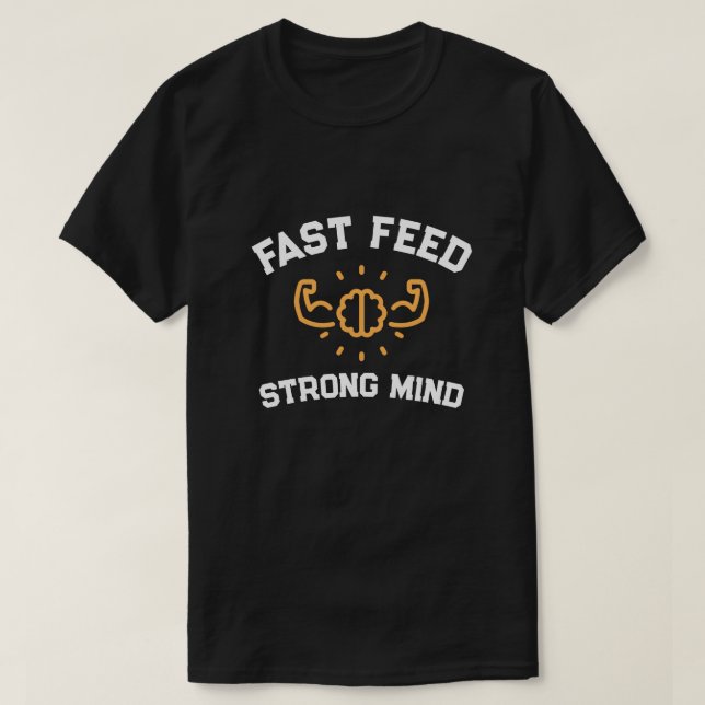 Camiseta Fast Feed Strong Mind Fitness Tee (Frente do Design)