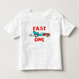 Camiseta FAST ONE race car boy virando 1