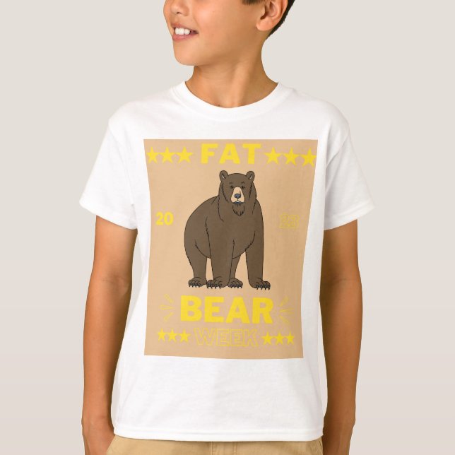 Camiseta Fat Bear Week 2023 (Frente)