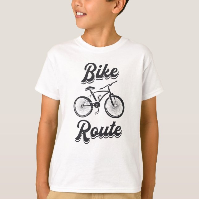 Camiseta Fat Bike Route Bike Ciclo Biker MTB Fatbike (Frente)