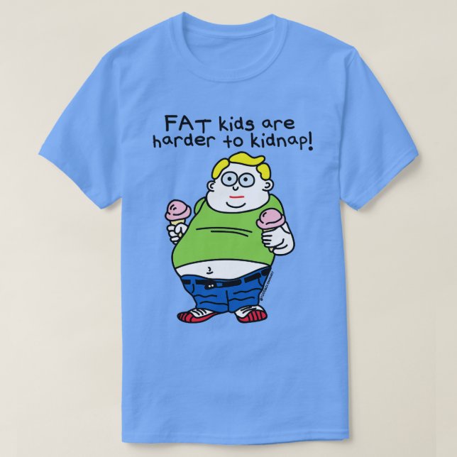 CAMISETA FAT KIDNAP (Frente do Design)