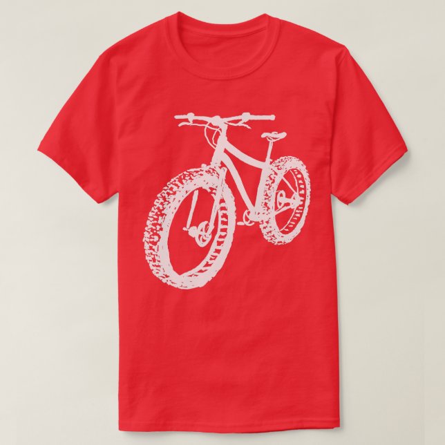 Camiseta Fat Tire Mountain Bike (Frente do Design)