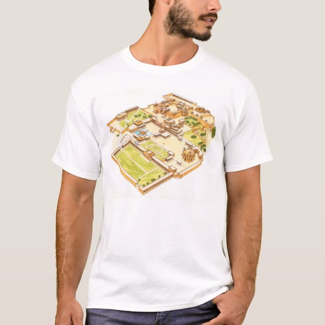 Camiseta Fatehpur Sikri. Adra. India (Frente)