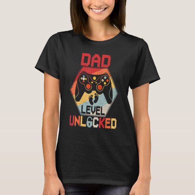 Camiseta Fath do Controlador de Jogo de Vídeo Desbloqueado  (Frente)