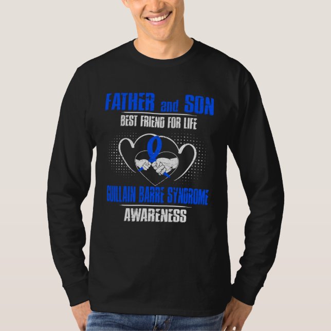 CAMISETA FATHER AND SON BEST FRIEND OF LIFE GUILLAIN BARRE  (Frente)