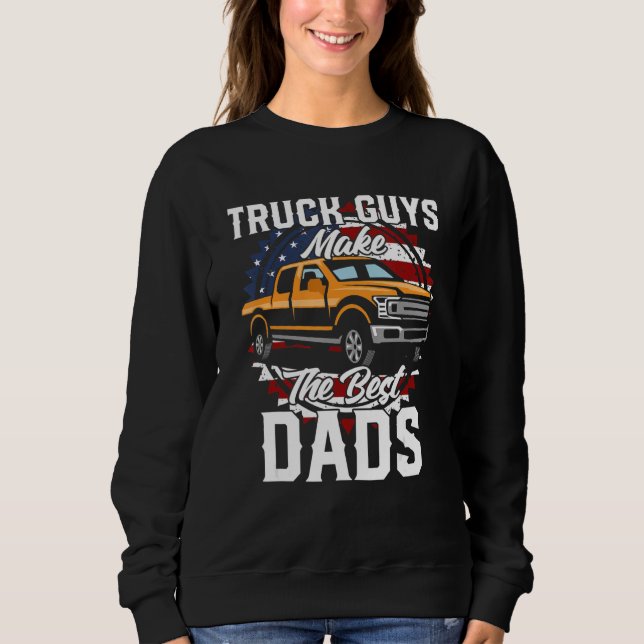 Camiseta Father s Day Truck Guy Modern Full Size Pickup Tru (Frente)