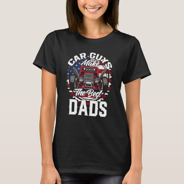 Camiseta Father s Day Wild Custom Hot Rod (Frente)