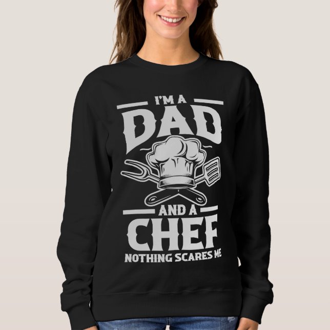 Camiseta Father's Day Culinary Chef Daddy I'm A Dad And A C (Frente)
