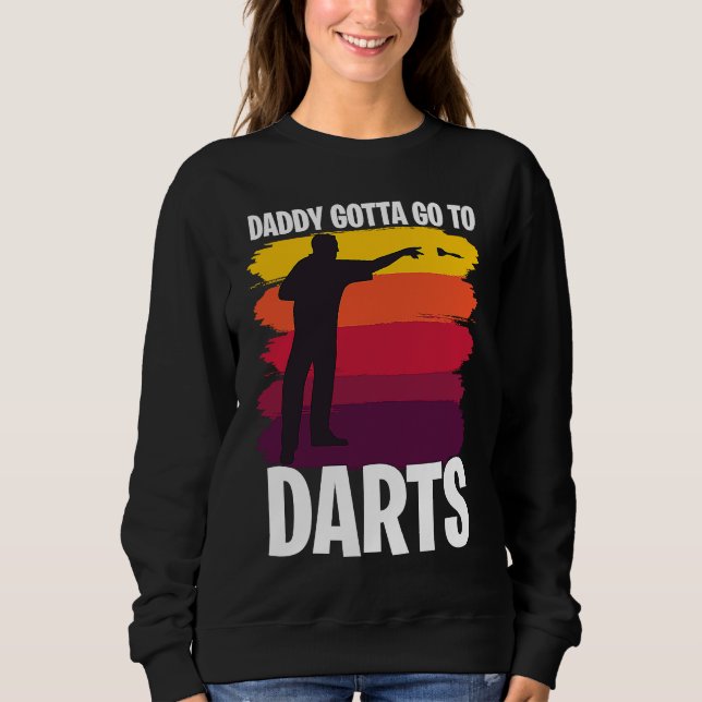 Camiseta Father's Day  Dart Playing Dad 1 (Frente)