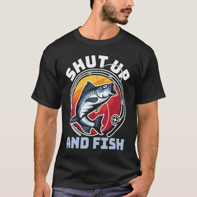 Camiseta Father's Day Fishing Fisherman  6 (Frente)