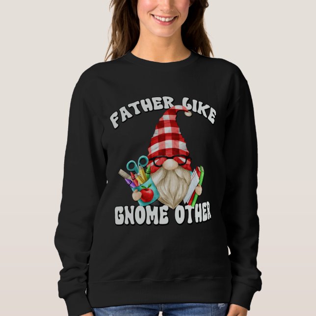 Camiseta Fathers Day Gnome For Men Unique Teacher Dad Sayin (Frente)