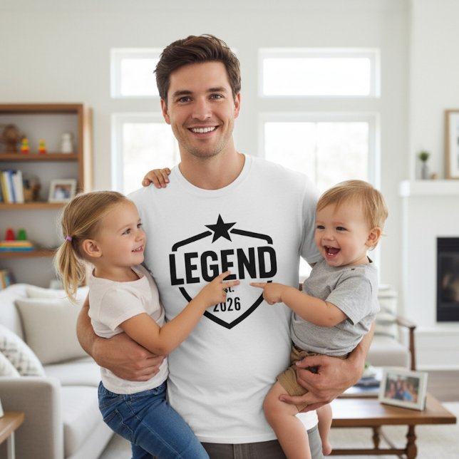 Camiseta Father's Day Legend  (Criador carregado)