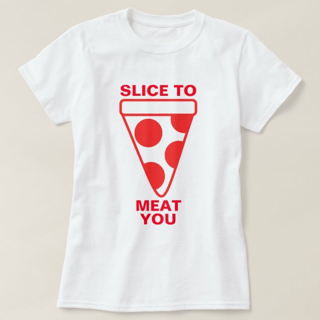 Camiseta Fatia à carne você (Frente do Design)