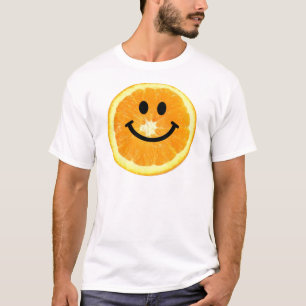 Camiseta Fatia alaranjada
