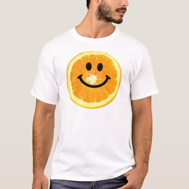Camiseta Fatia alaranjada (Frente)