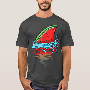 Camiseta Fatia de Fruta de Verão de Frangos de Aquecimento 