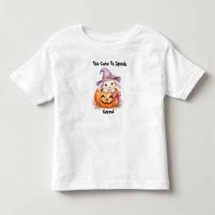 Camiseta Fatia de Halloween de Coelho Abobora Personalizado
