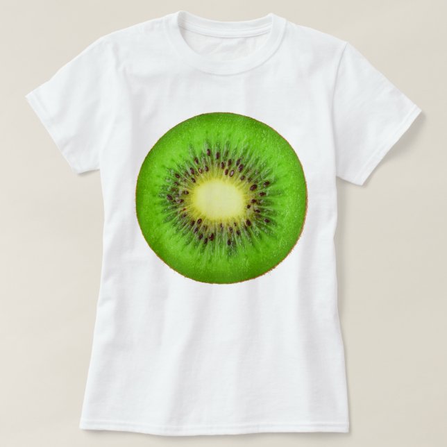 Camiseta Fatia de kiwi (Frente do Design)
