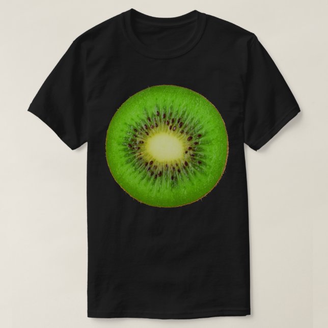 Camiseta Fatia de kiwi (Frente do Design)