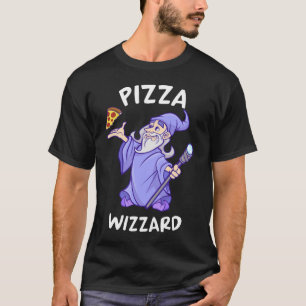 Camiseta Fatia de Magic Pizza Wizard