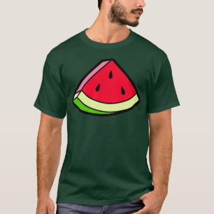 Camiseta Fatia de Melancia Cúbica