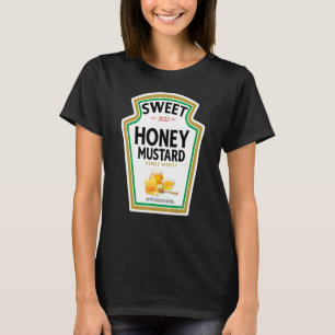 Camiseta Fatia de Mostarda e Mel DIY Fantasia de Halloween