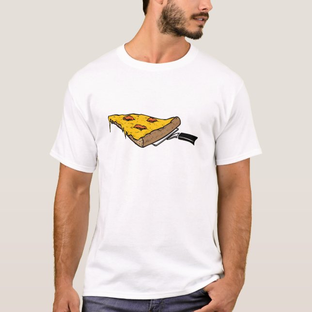 Camiseta Fatia de pizza (Frente)