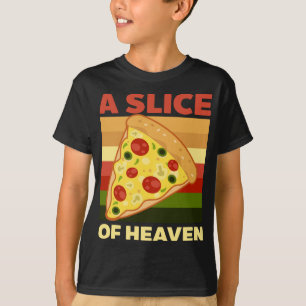 Camiseta Fatia De Pizza De Diversão De Design Celestial