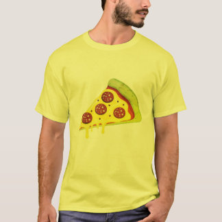 Camiseta Fatia de Pizza de Pepperoni Derretida