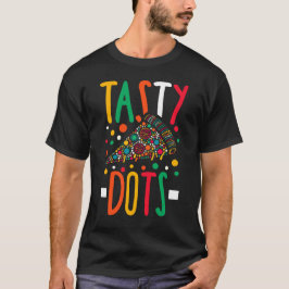 Camiseta Fatia de pizza de pontos desagradáveis